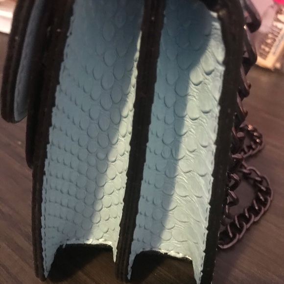 Blue mini crossbody bag - Picture 2 of 4